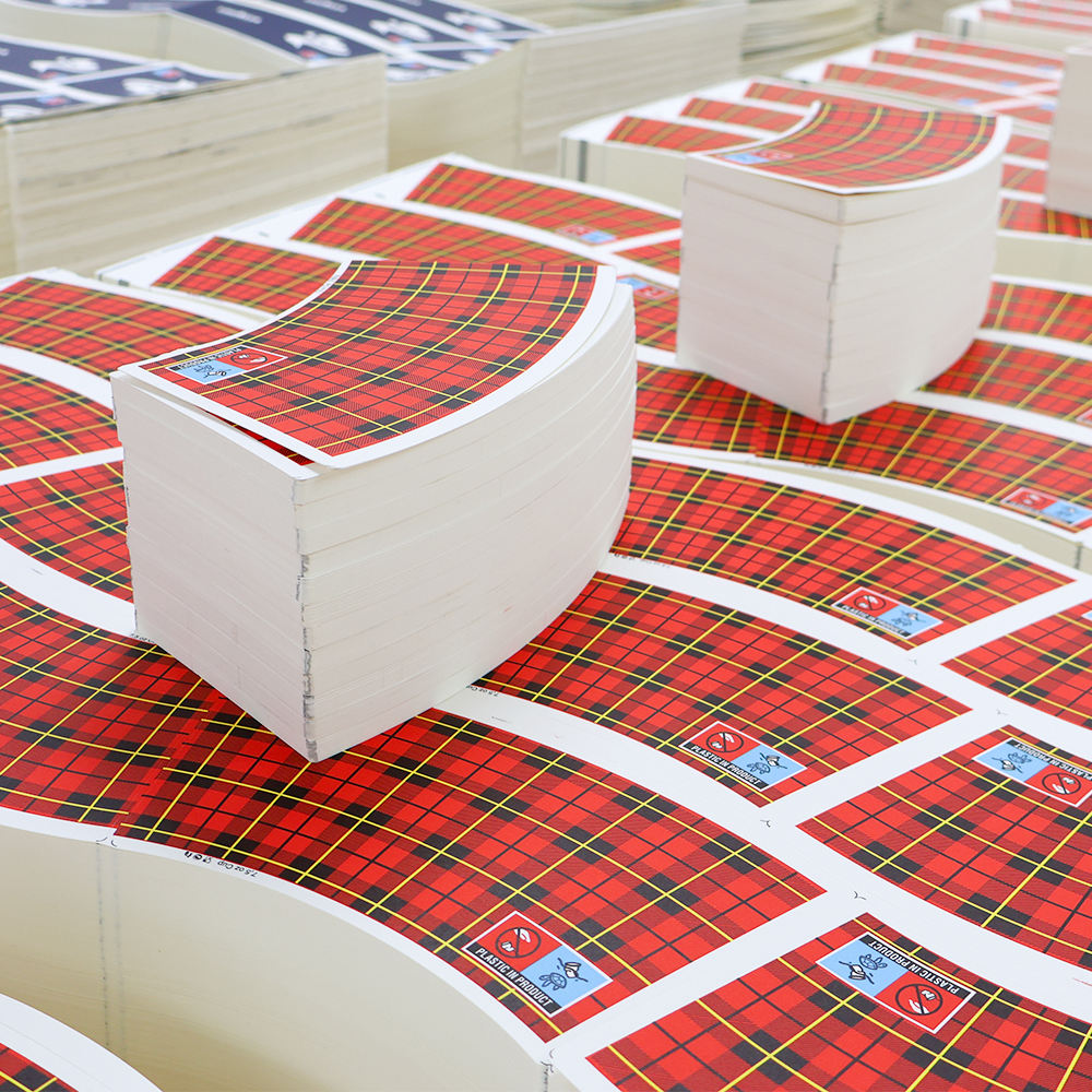 Paper cup fan for making paper cup