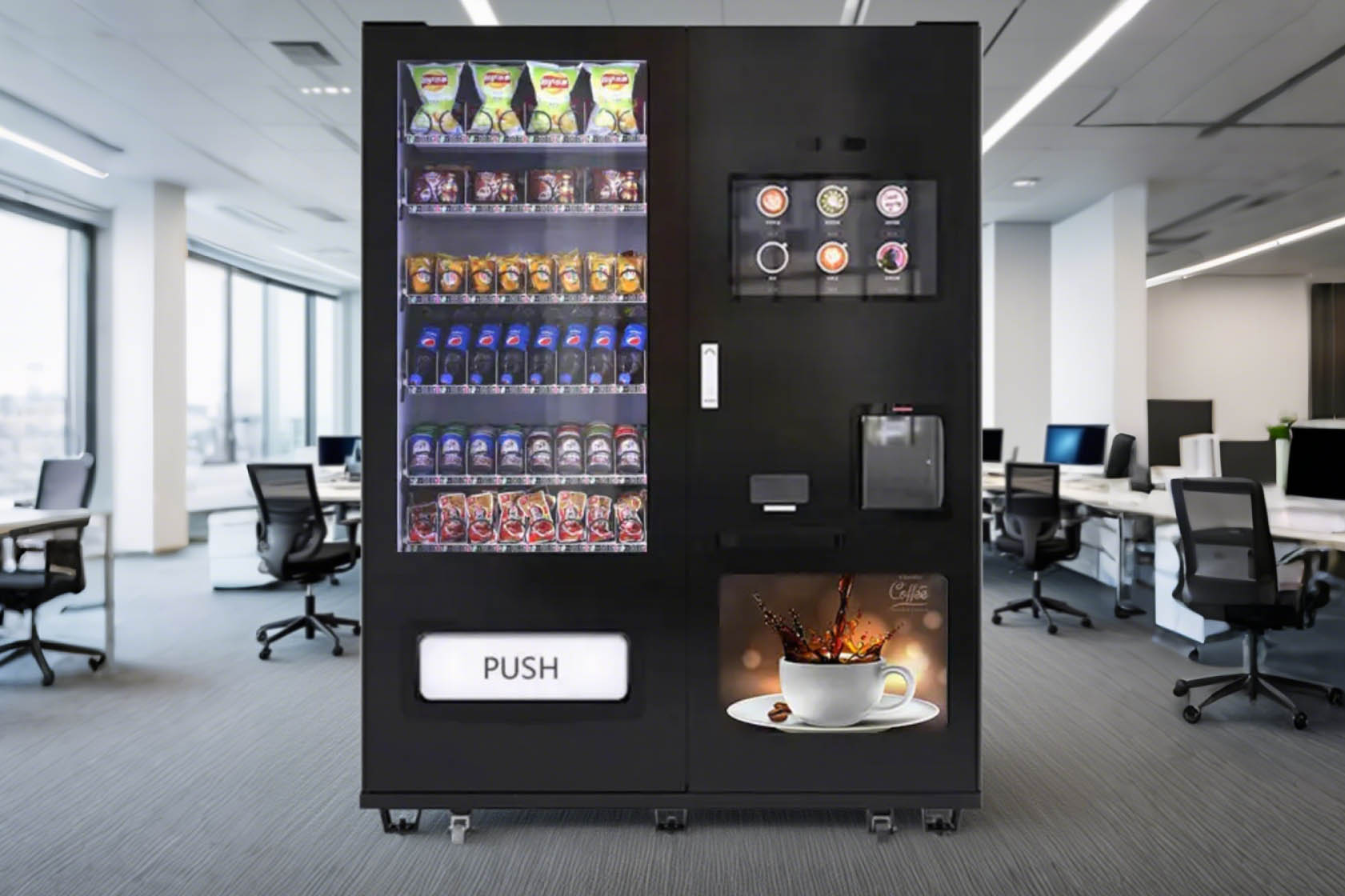 Snack And Coffee Vending Machines Bringing Convenience and Variety to You