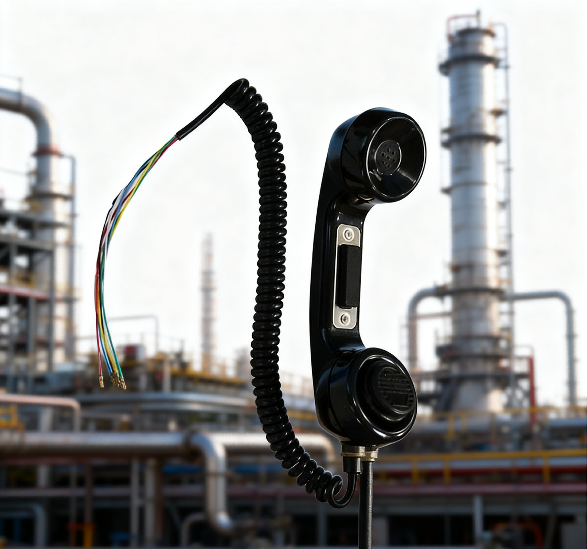 cornetta telefonica industriale