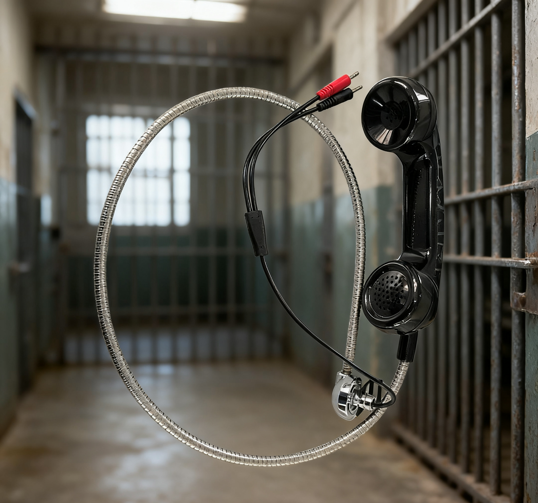 prison telephone handset