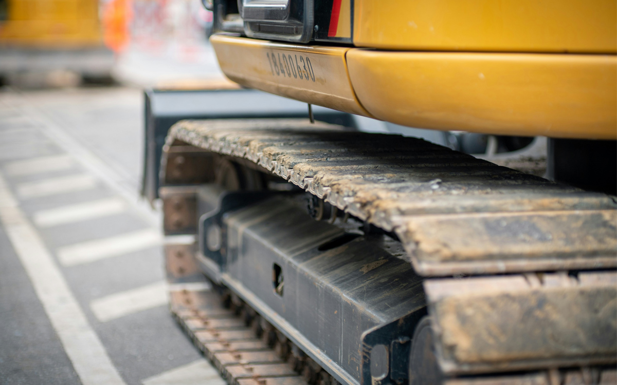 Реальные применения гусениц ASV