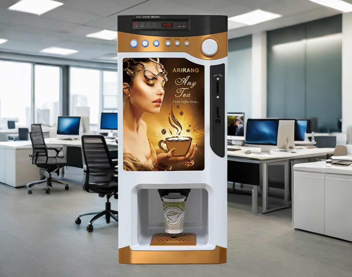Coin Operated Coffee Machine Magic Makes Mornings Better