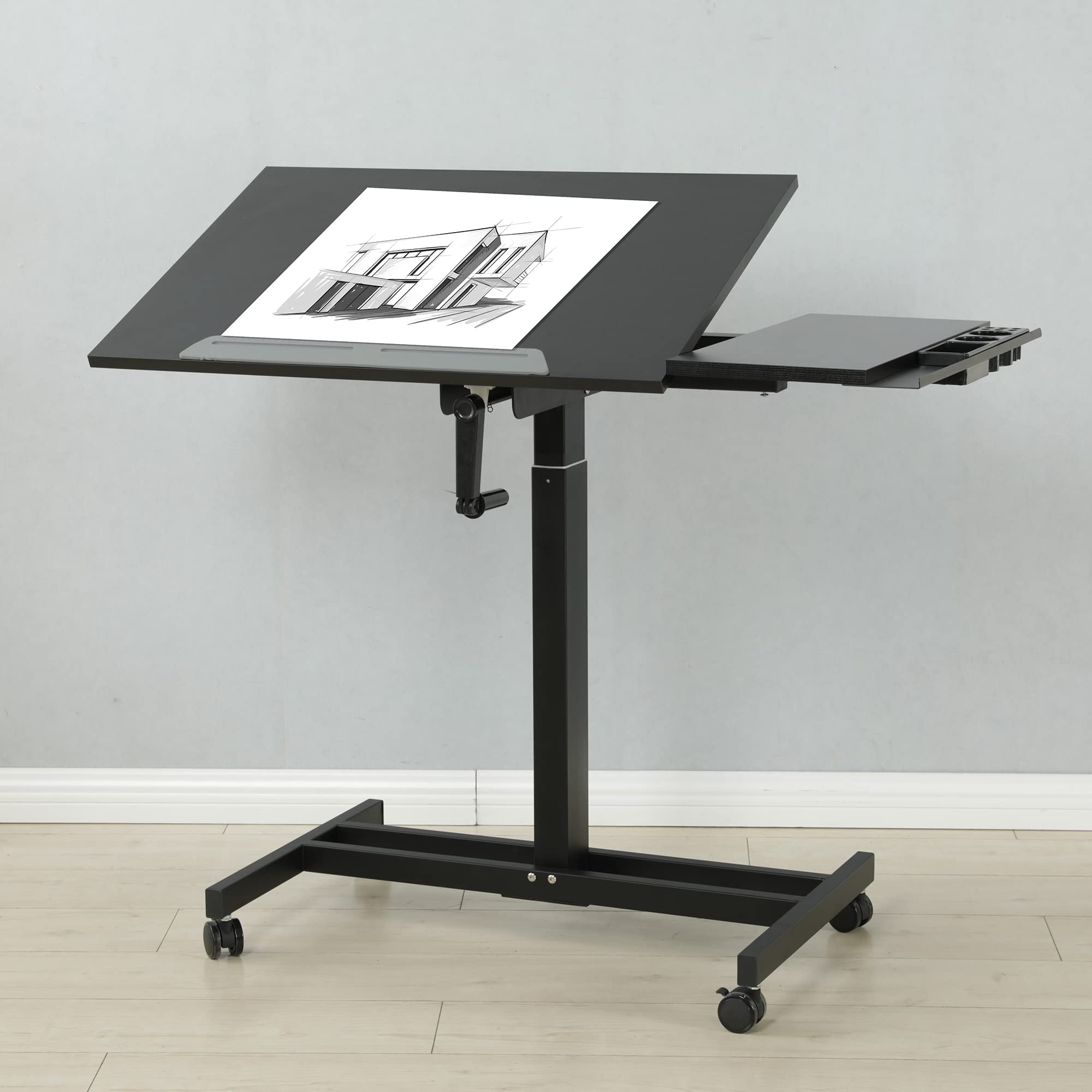 Double Column Sit-Stand Desk