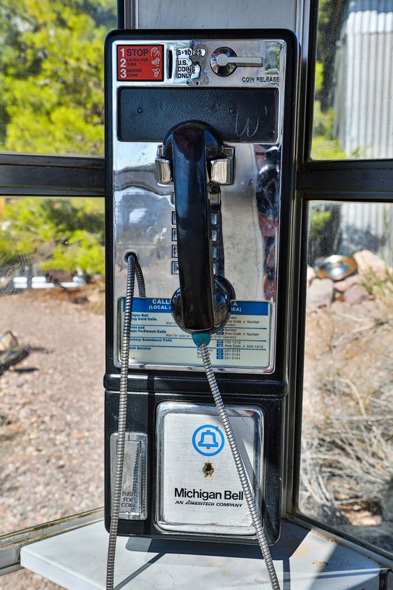 Industrie -Telefon -Mobilteil